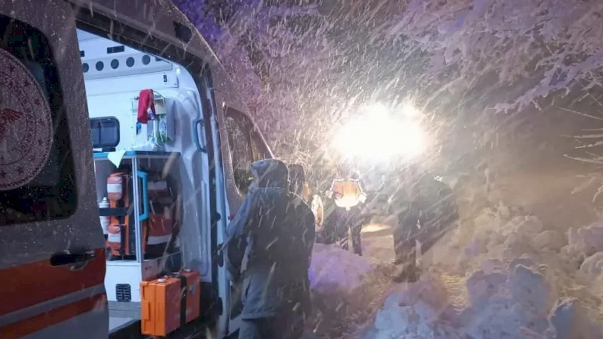 Malatya’da karda mahsur kalanlar kurtarıldı