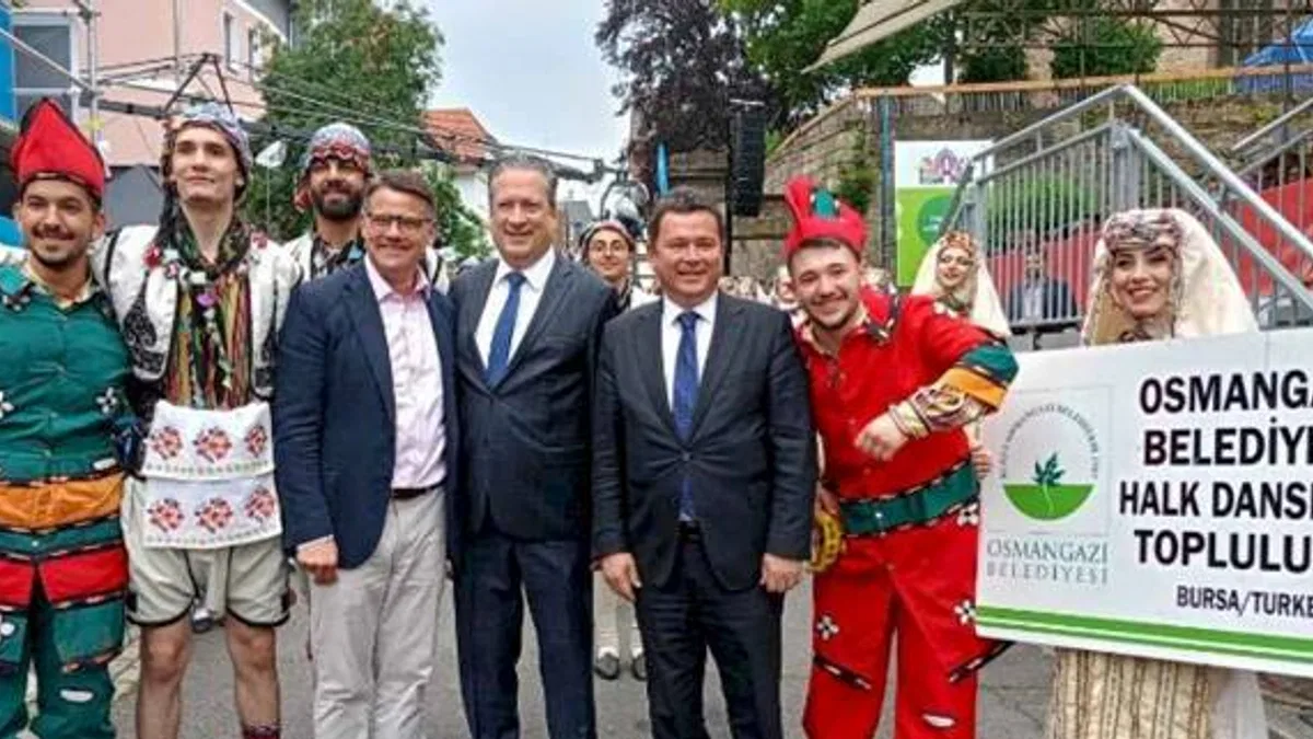 Bursa Osmangazi'den Almanya’da kardeşlik köprüsü