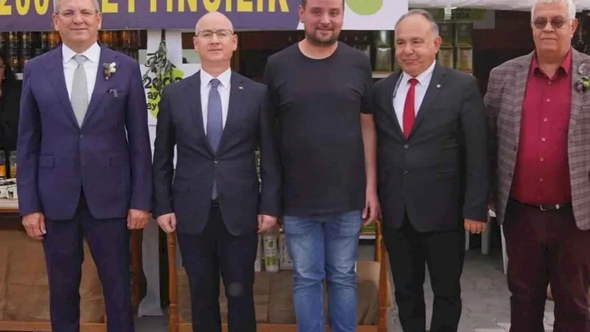 Zeytin ve Zeytinyağı Büyük Festival Pazarı açıldı