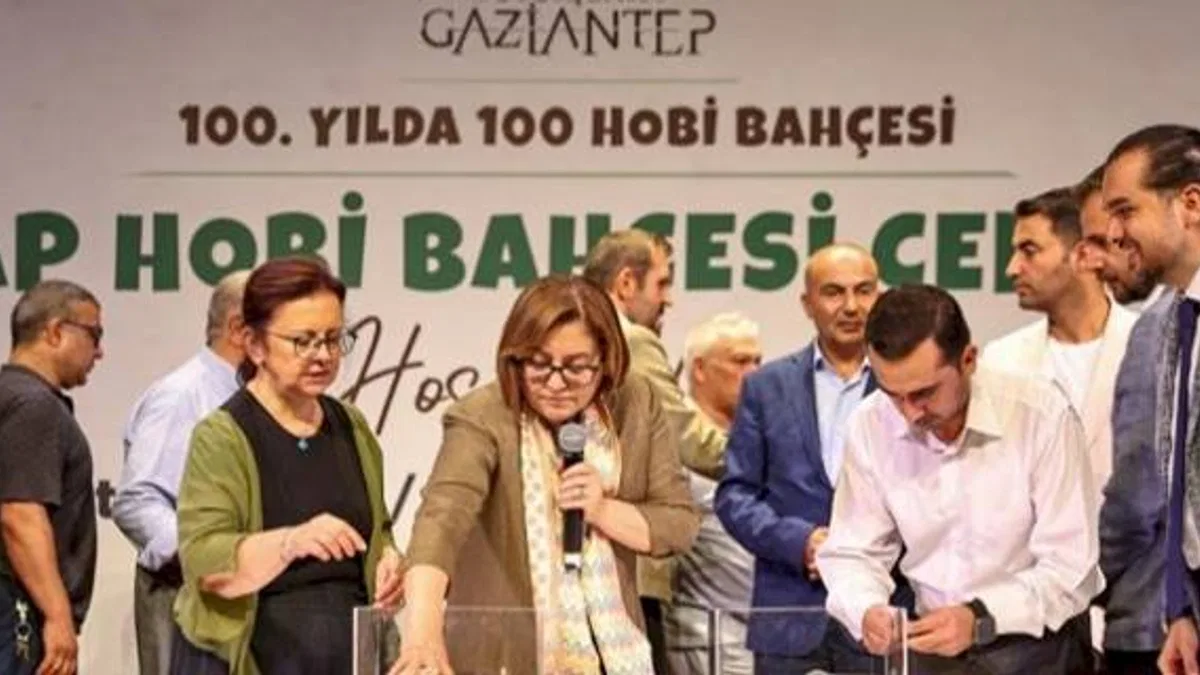 Gaziantep'te 5'ncü Hobi Bahçeleri kuraları çekildi