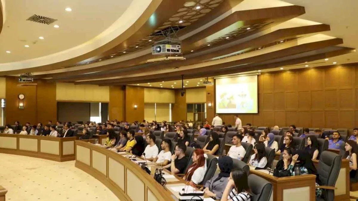 Bursa Büyükşehir'de stajyerler oryantasyon eğitiminde