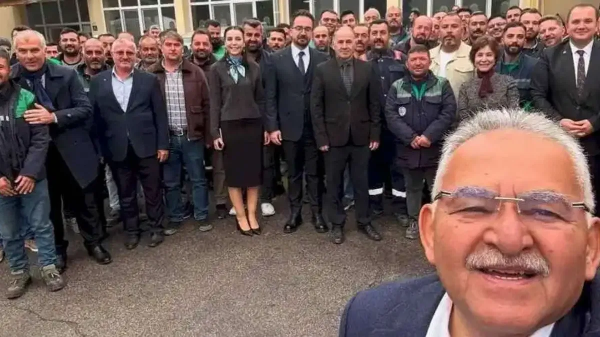Memduh Büyükkılıç Büyükşehir personeliyle buluştu