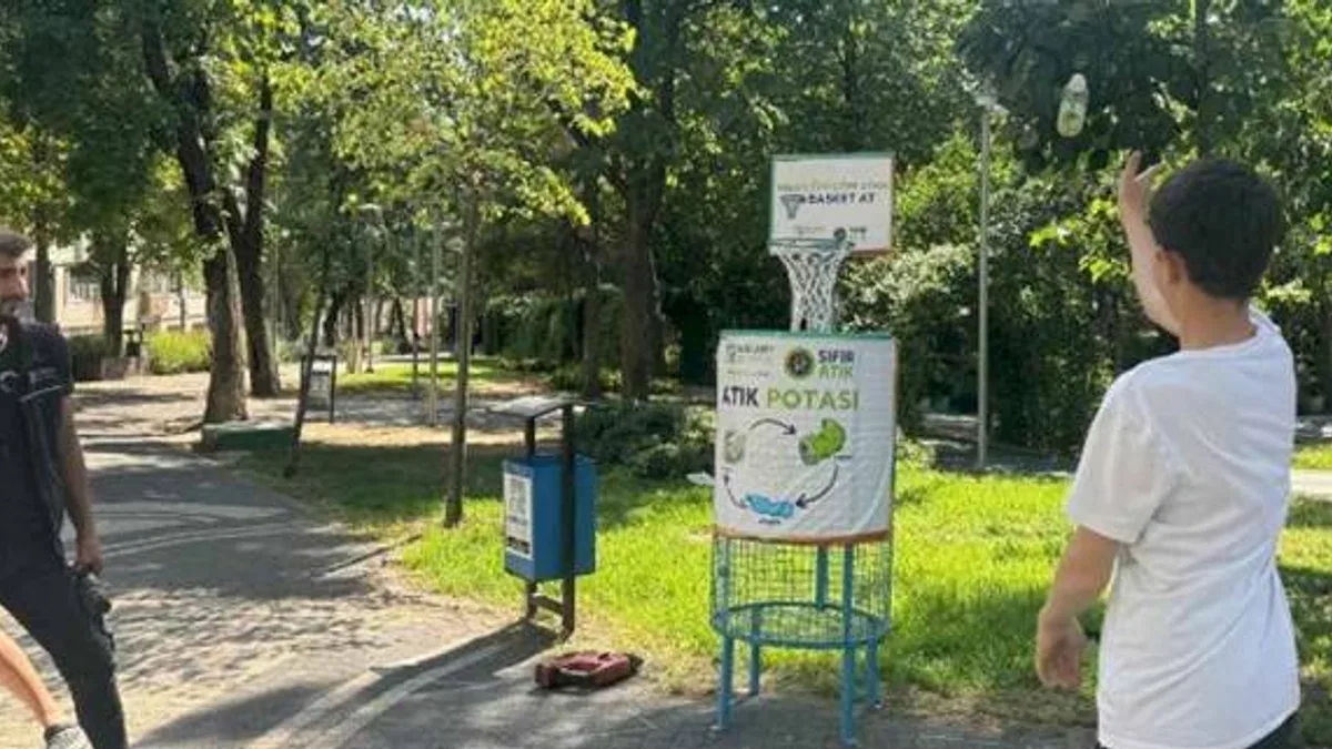 Bursa Karacabey’de geri dönüşüme basket!