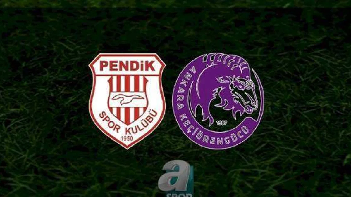 Pendikspor - Keçiörengücü maçı ne zaman, saat kaçta ve hangi kanalda? | TFF 1. Lig