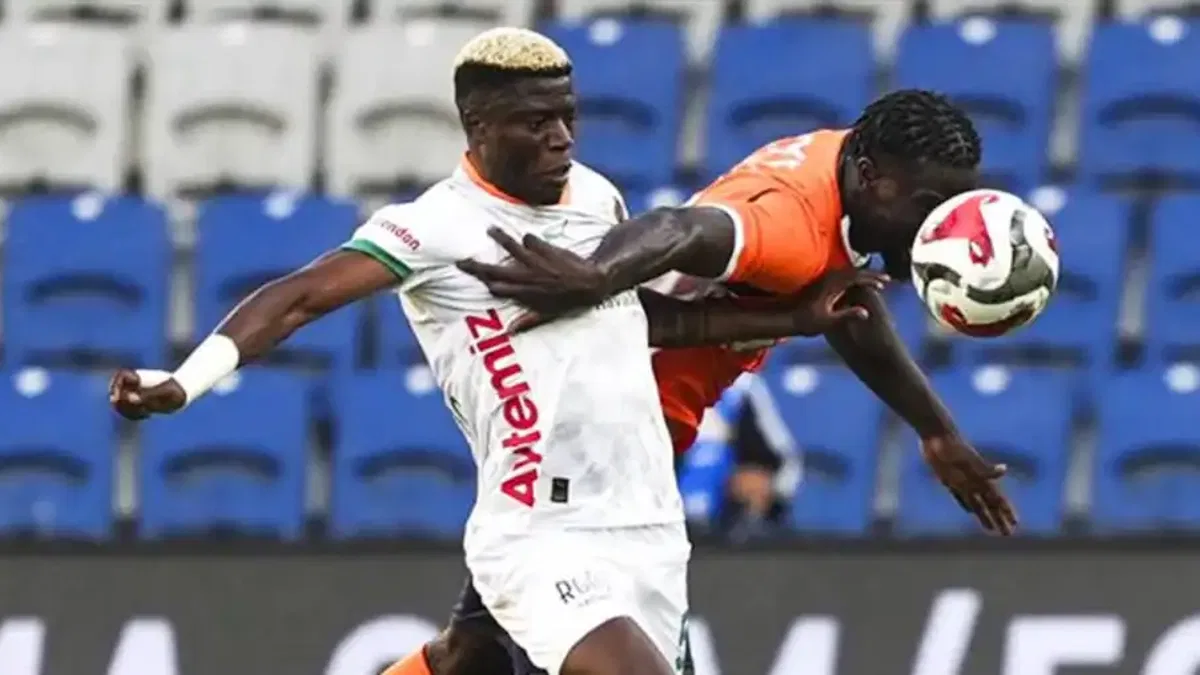 Rams Başakşehir 1-1 Corendon Alanyaspor (Maç Sonucu)