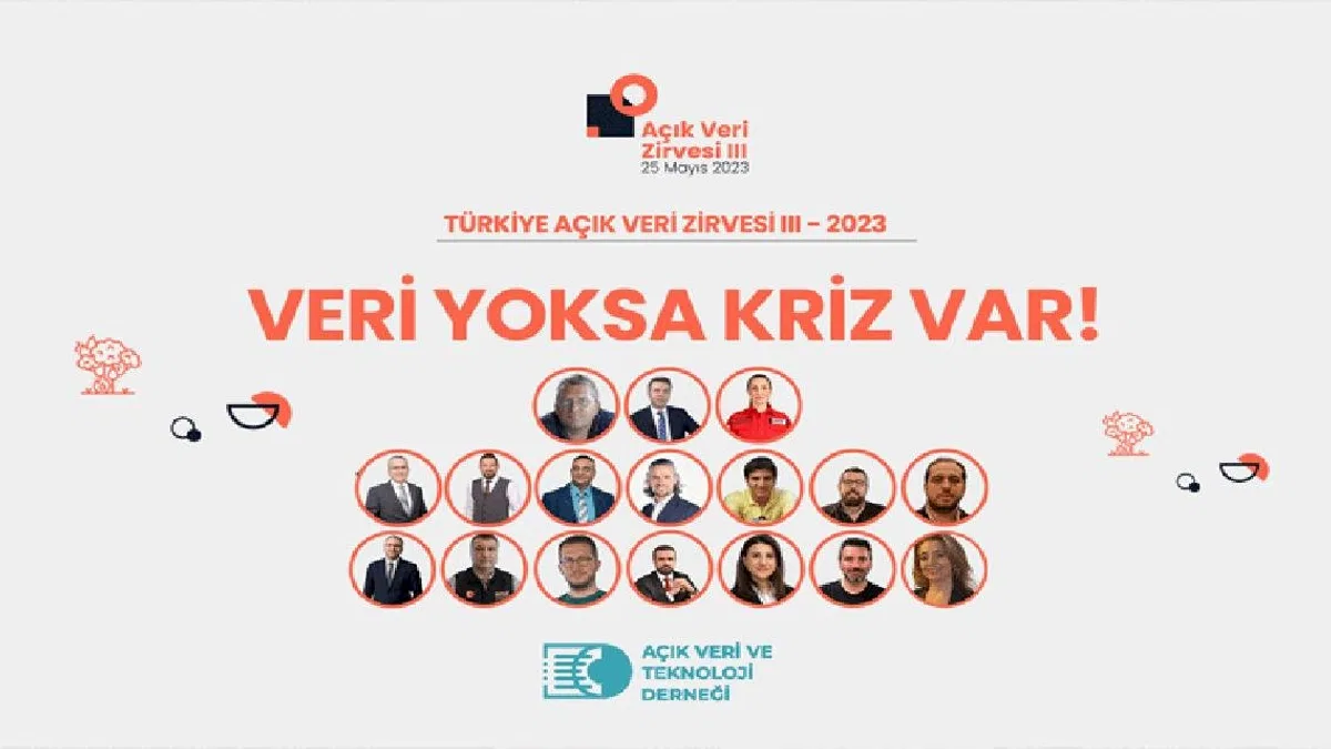 Açık Veri Zirvesi 2023, 25 Mayıs’ta Afet ve Deprem Üzerine Konuşacak