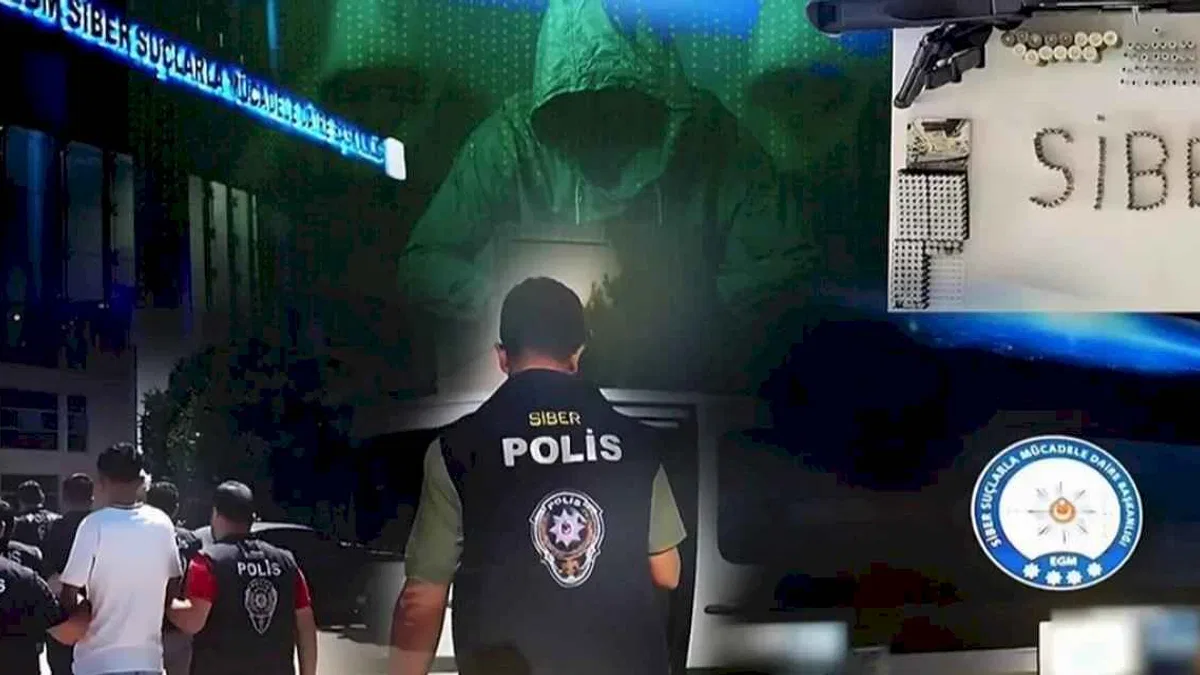 46 ilde 74 'siber' tutuklama!
