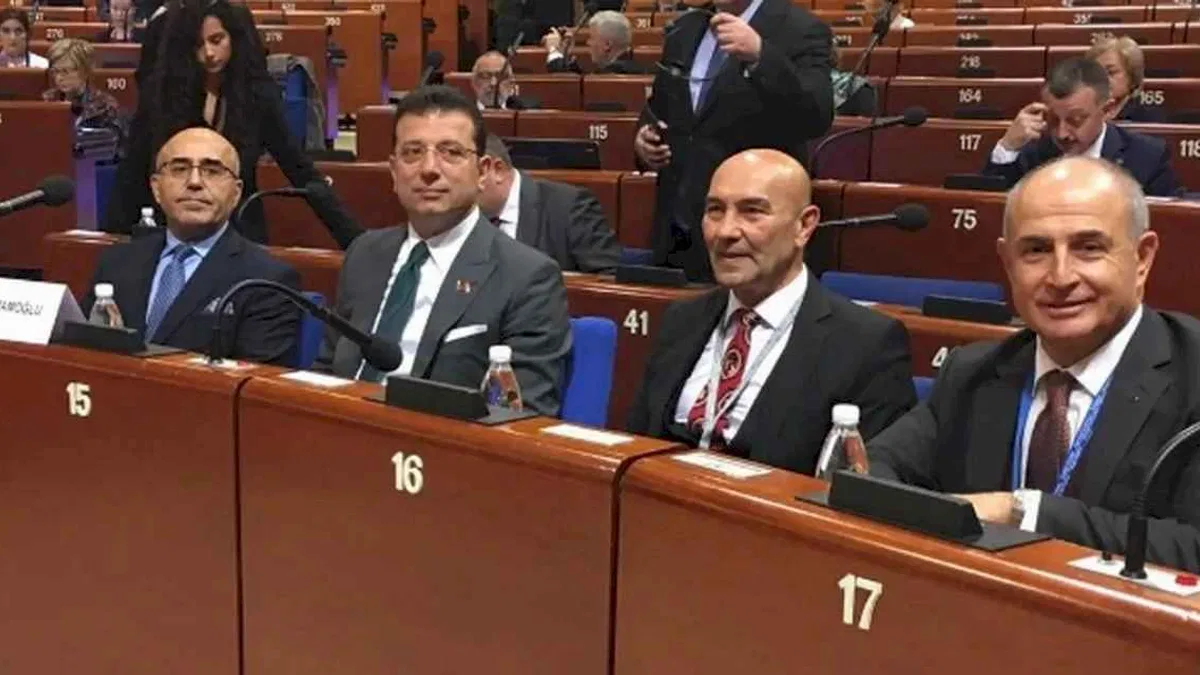 İstanbul Büyükçekmece Belediye Başkanı Strasbourg'ta
