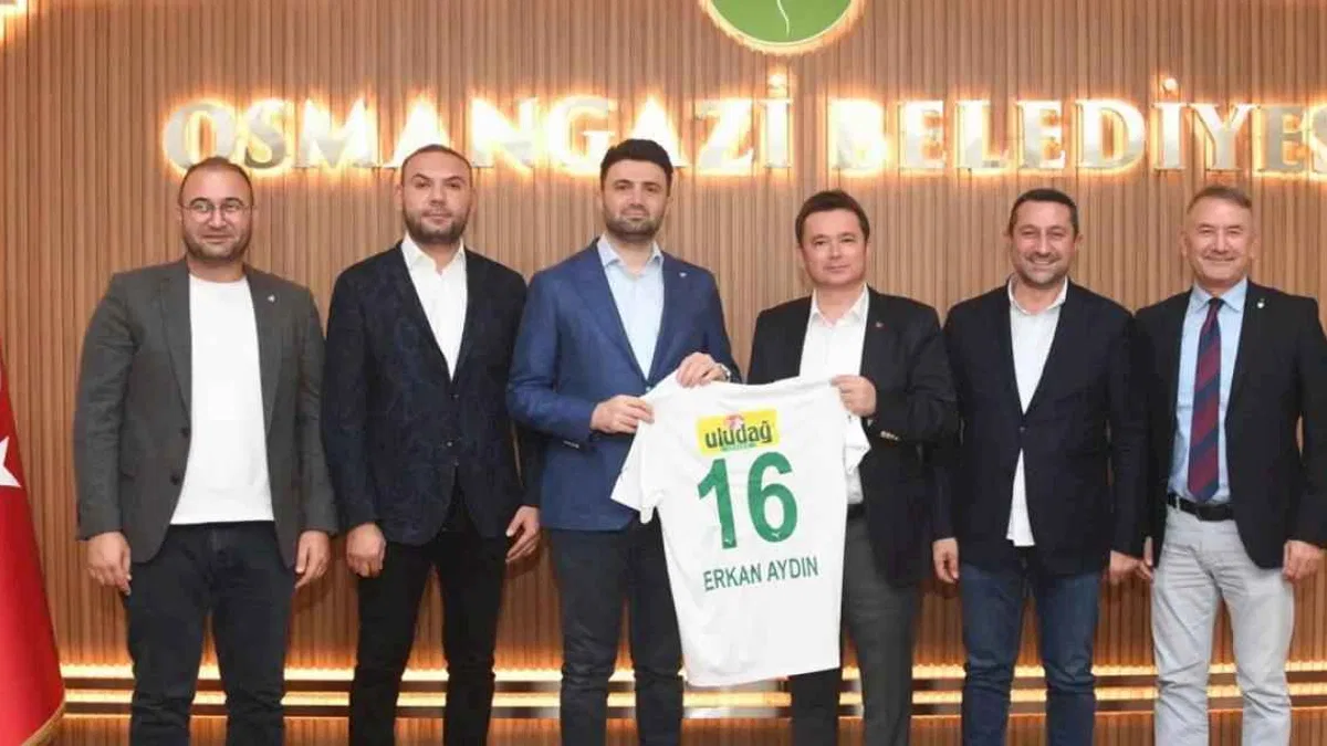 Bursa Osmangazi Belediyesi Bursaspor'u ağırladı