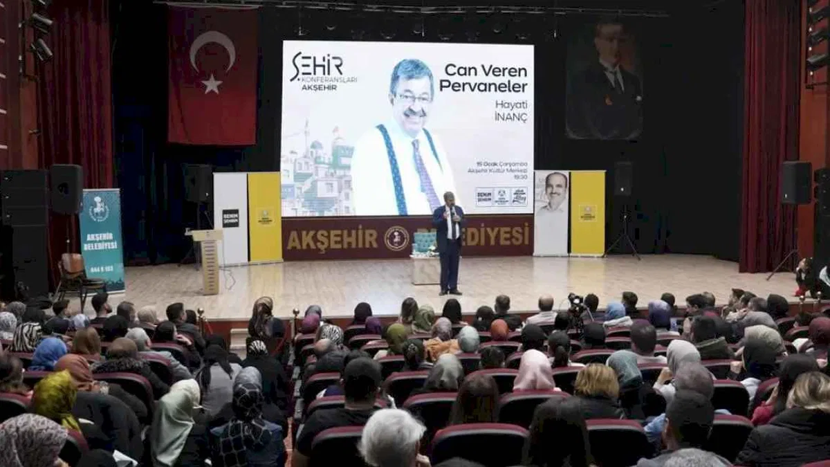 Hayati İnanç ve Dursun Ali Erzincanlı Konyalılarla buluştu