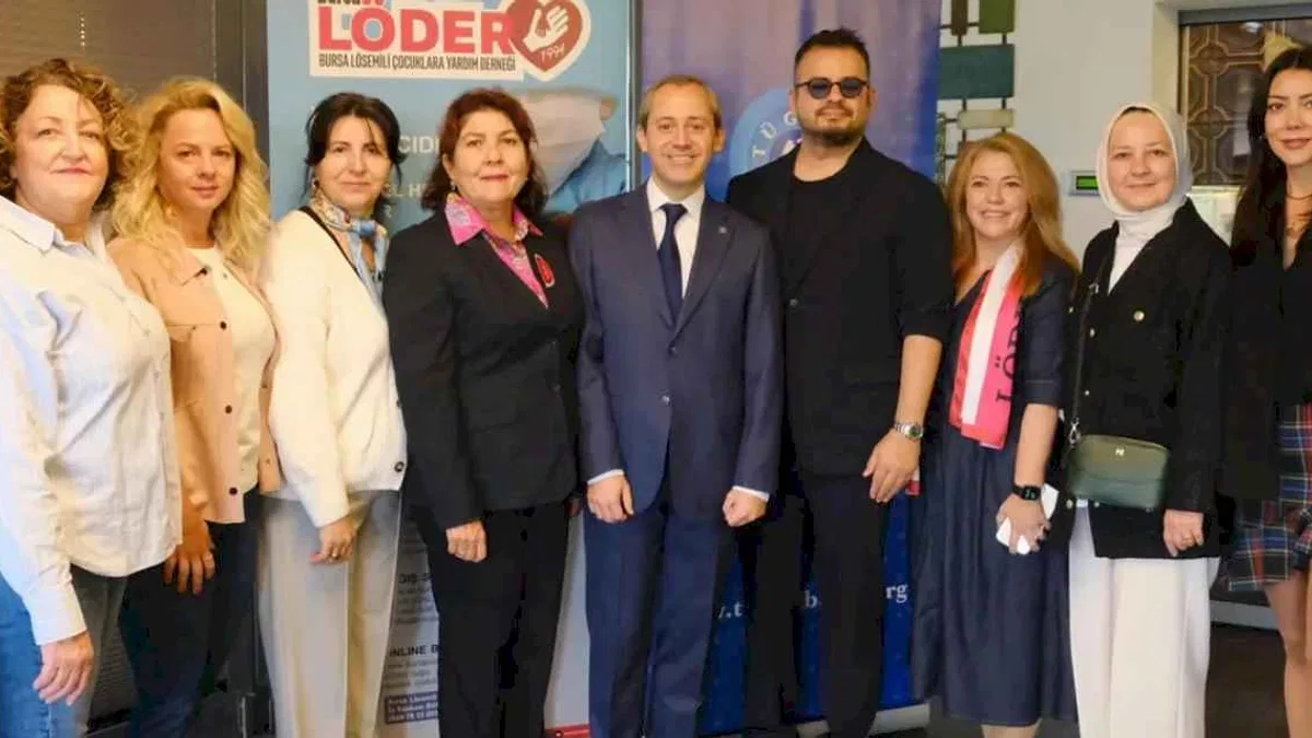 TÜGİAD Bursa lösemeli çocuklara umut oluyor