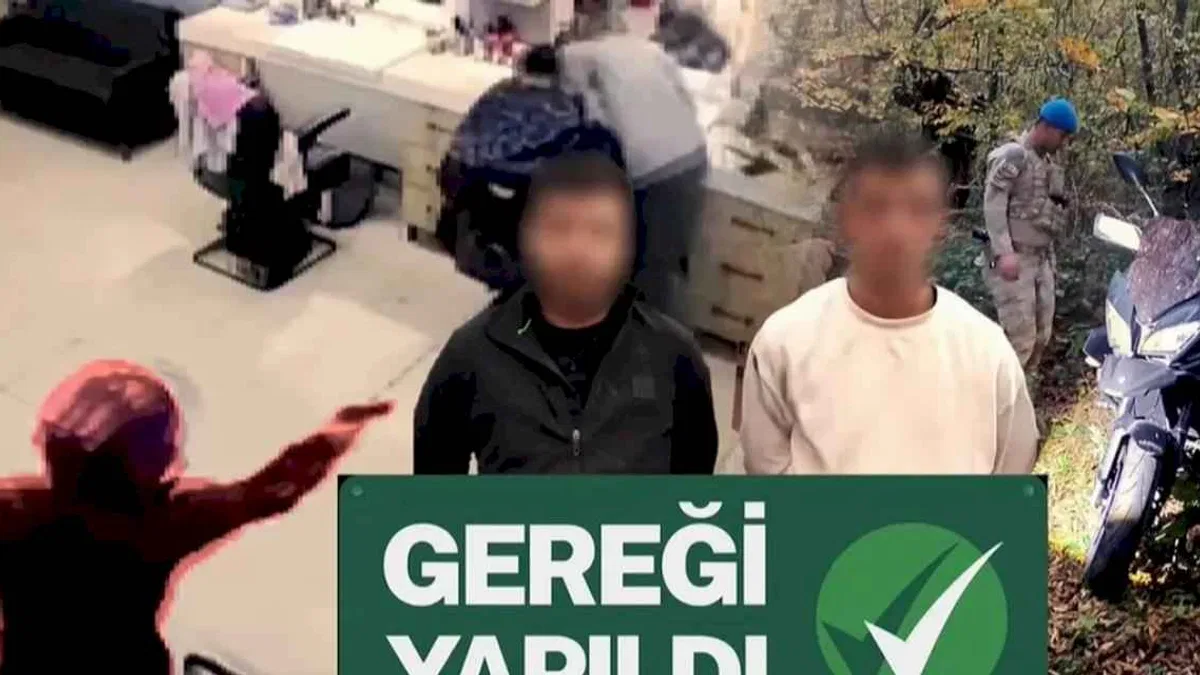 Berber dükkanına silahlı saldırının gereği yapıldı! Şüpheliler Bartın’da yakalandı