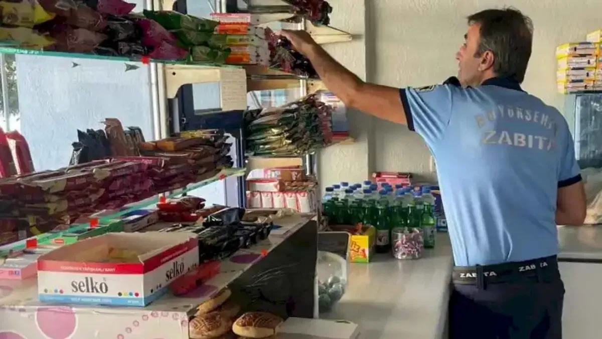 Kocaeli Zabıtası'ndan okul kantinlerine sıkı takip