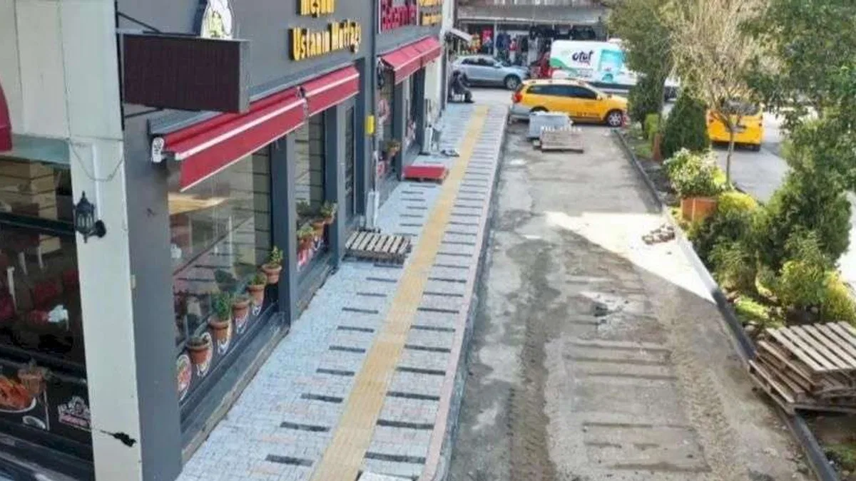Ordu Fatsa'da Toprak Sokak’a modern dokunuş