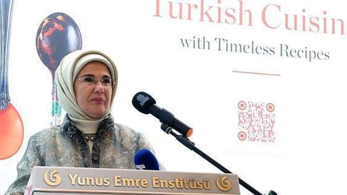 Emine Erdoğan: Mutfağımızdaki çeşitlilik, topraklarımızdaki dostluğun ve birlikte yaşama sanatının bir ifadesidir