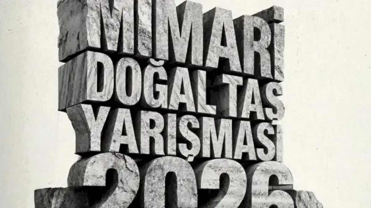 13. Mimari Doğal Taş Yarışması Başvurulara Açıldı!