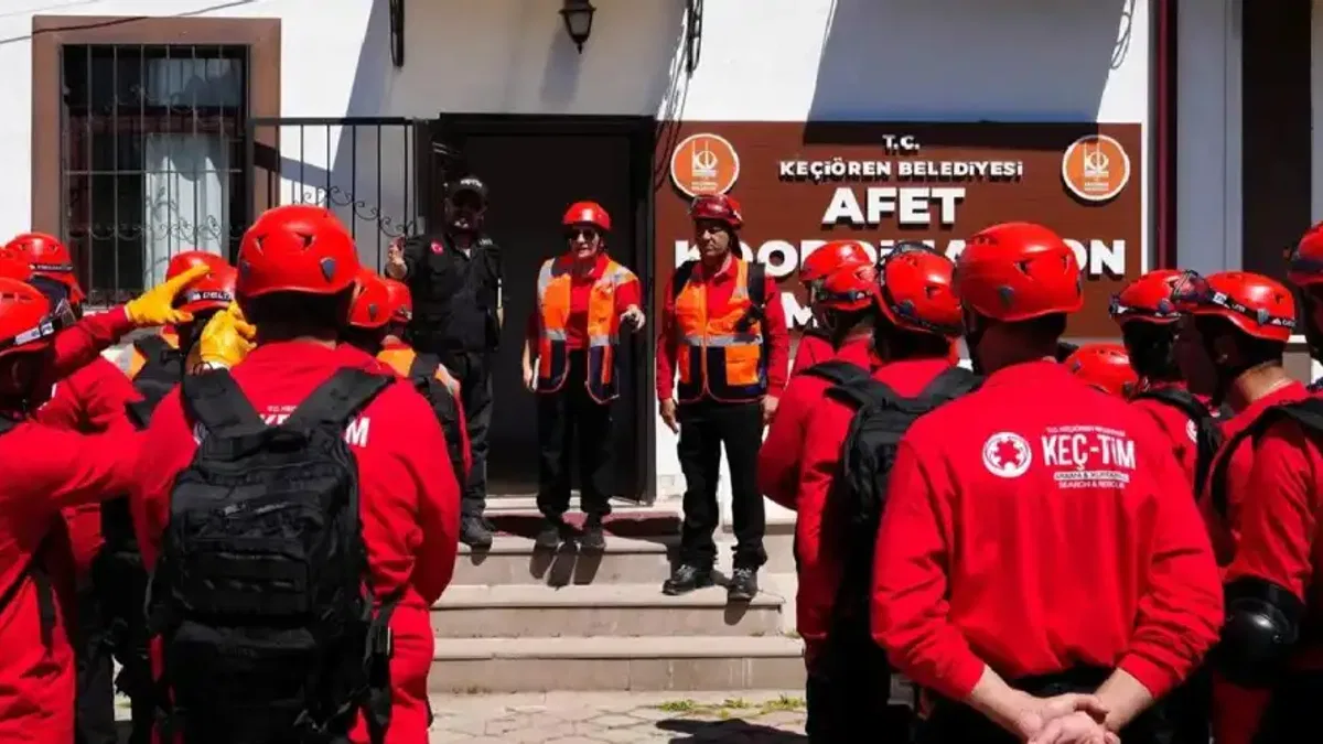 Ankara Keçiören’in Arama Kurtarma Ekibi eğitimlerini tamamladı