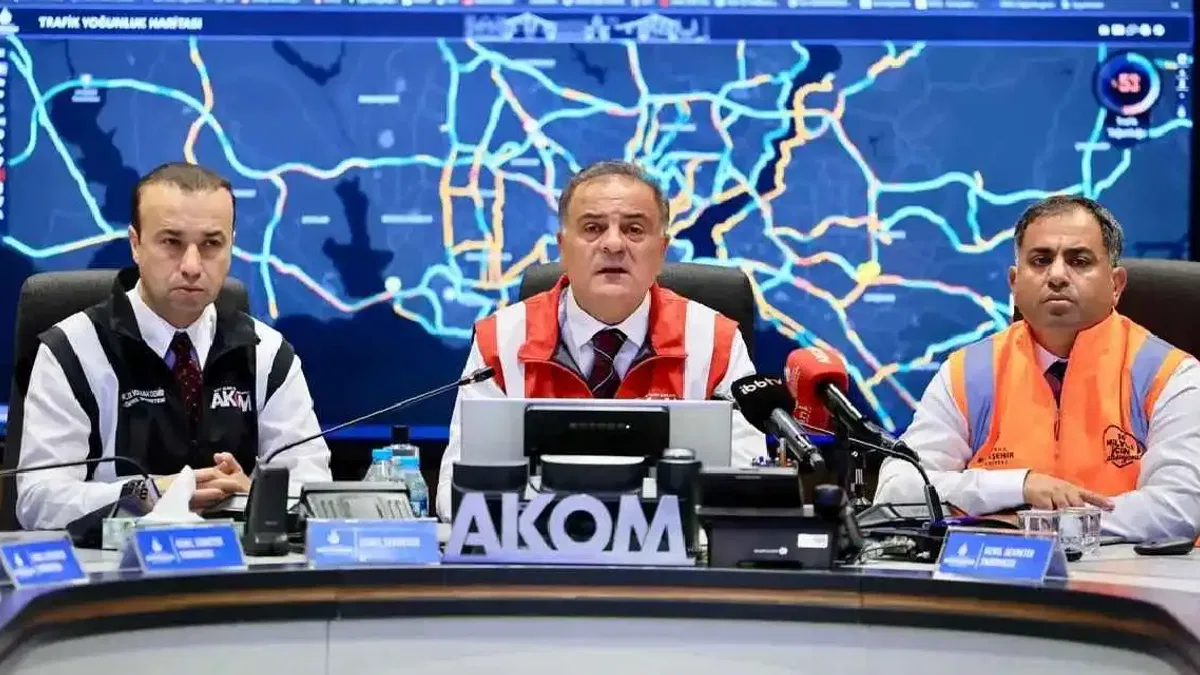 İstanbul'da ders ziliyle birlikte tüm kurumlar sahada