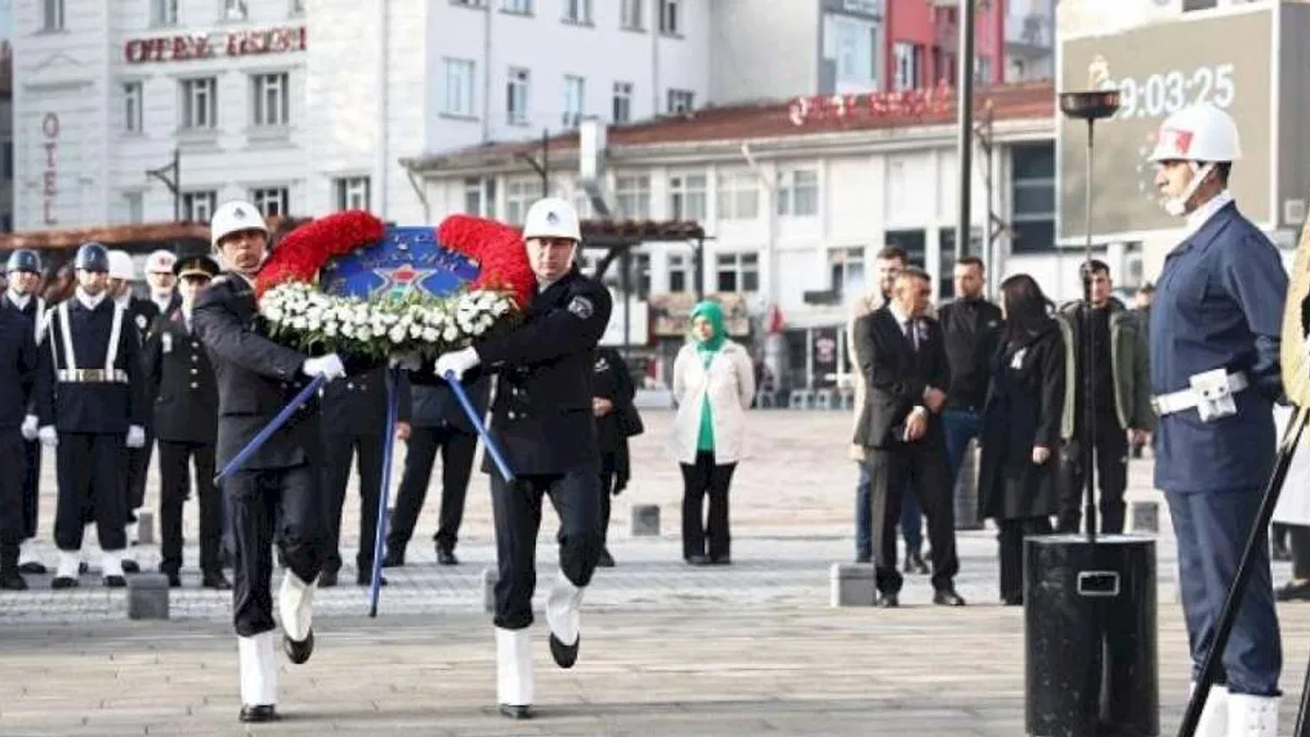 Gazi Mustafa Kemal Kütahya'da minnetle anıldı