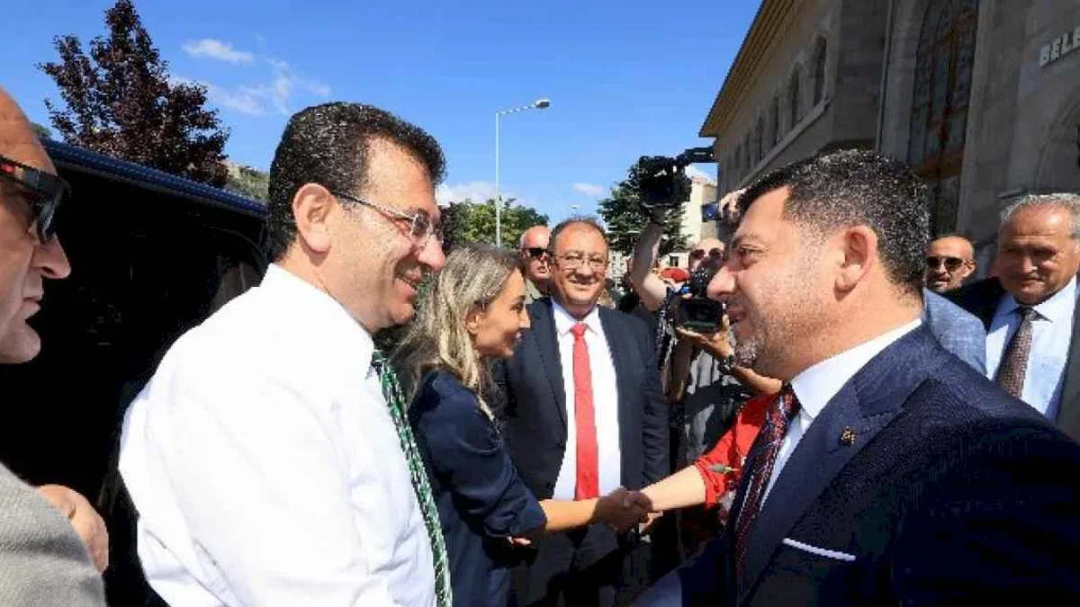 Ekrem İmamoğlu, Başkan Arı'yı ziyaret etti
