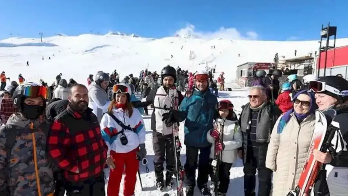 Kayseri Erciyes Kayak Merkezi'nin hedefi 3 milyon turist