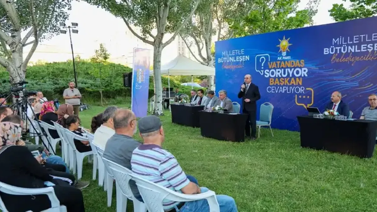 Konya Selçuklu'da vatandaş soruyor, başkan cevaplıyor