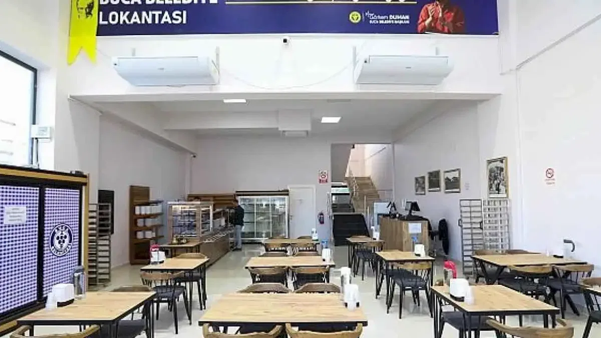 Buca Belediye Lokantası'nın ikincisi yarın Gediz'de açılıyor