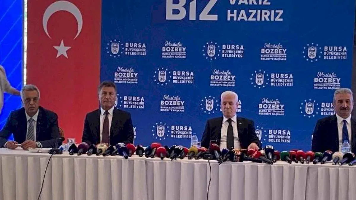 Başkan Bozbey, Bursa Büyükşehirin borcunu açıkladı
