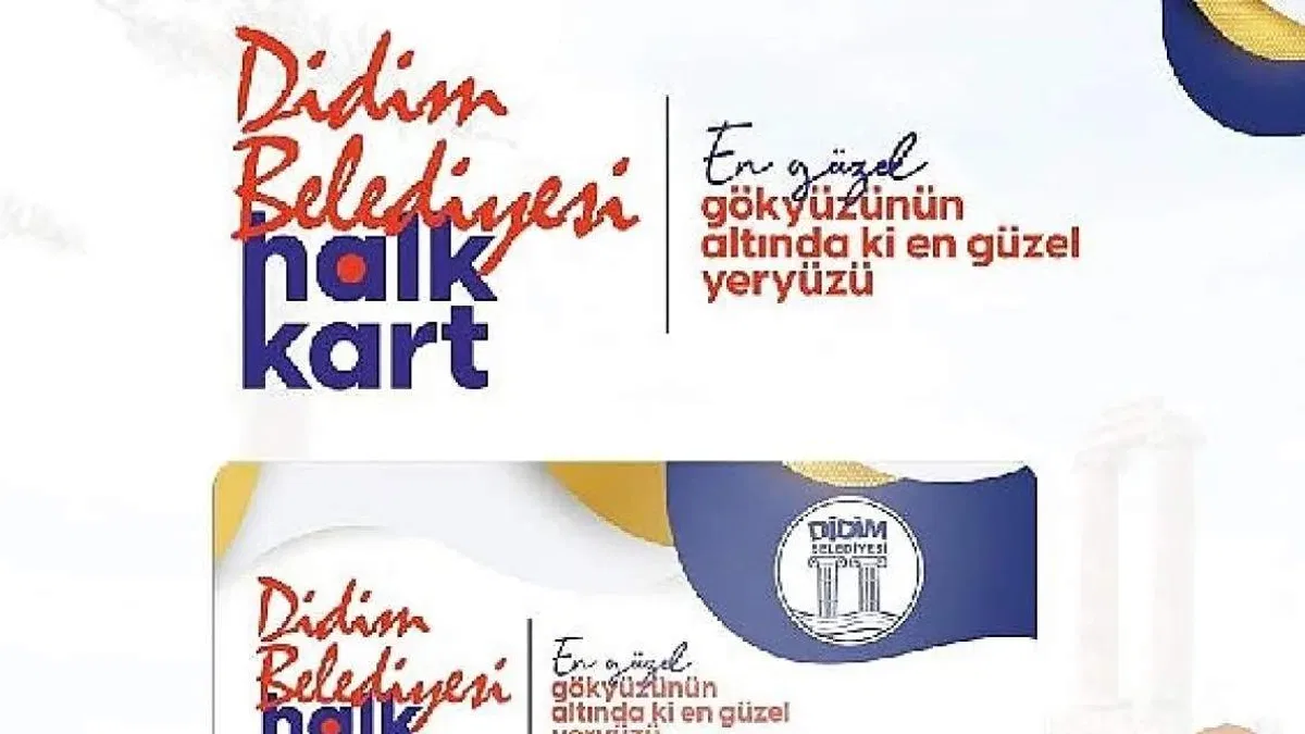 Didim Belediyesi "Halk Kartı" Vatandaşlarla Buluşturuyor