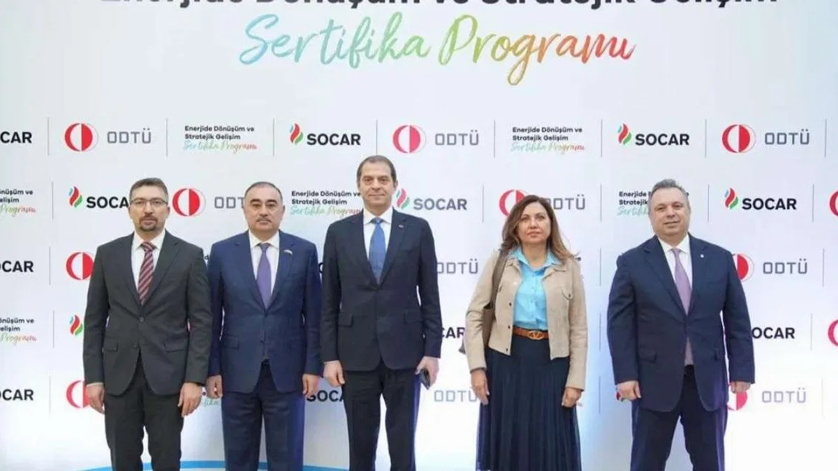 SOCAR Türkiye ve ODTÜ İş Birliğiyle Yeni Bir Gelişim Programı Başlıyor