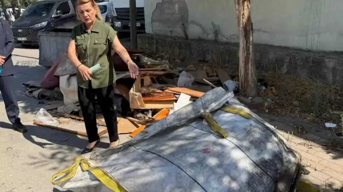 Fatma Kaplan Hürriyet'ten katı atık uyarısı