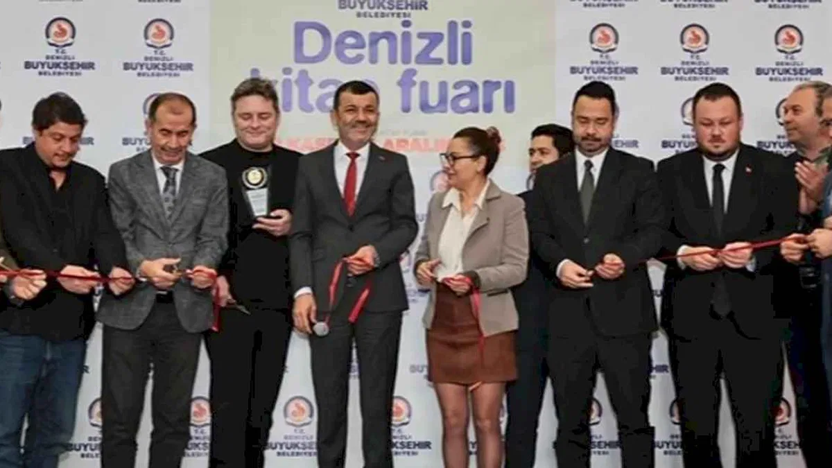 Denizli'de Kitap Fuarı heyecanı başladı