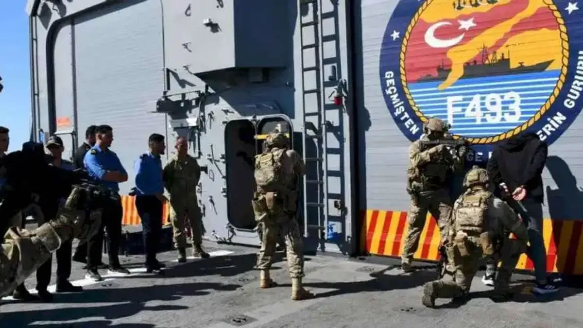Türk Deniz Görev Grubu’ndan Libya personeline eğitim