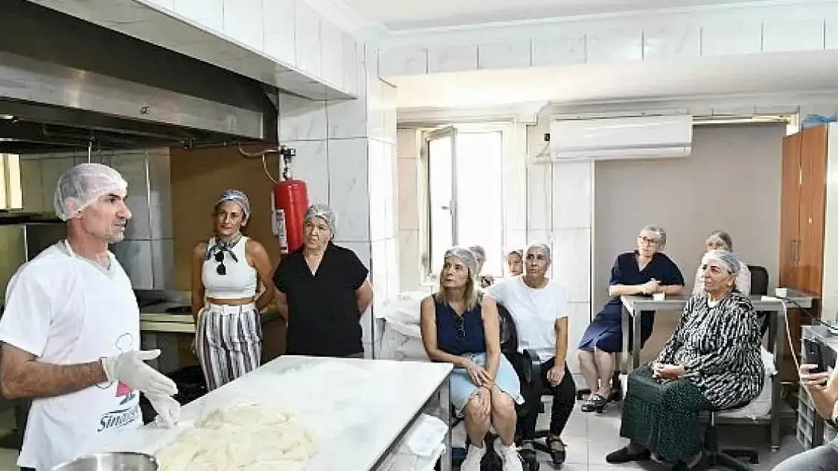 Çiğli'de Ciabatta Ekmek Atölyesi düzenlendi