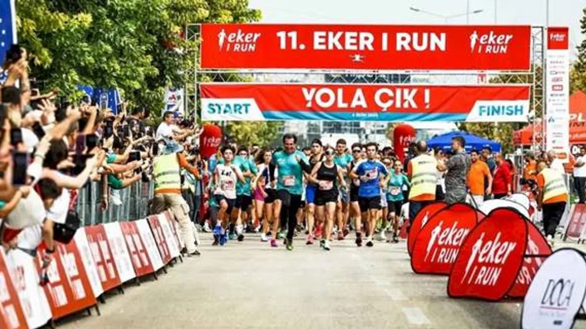 12. Eker I Run, 5 bine yakın katılımcının coşkulu adımlarıyla başlıyor