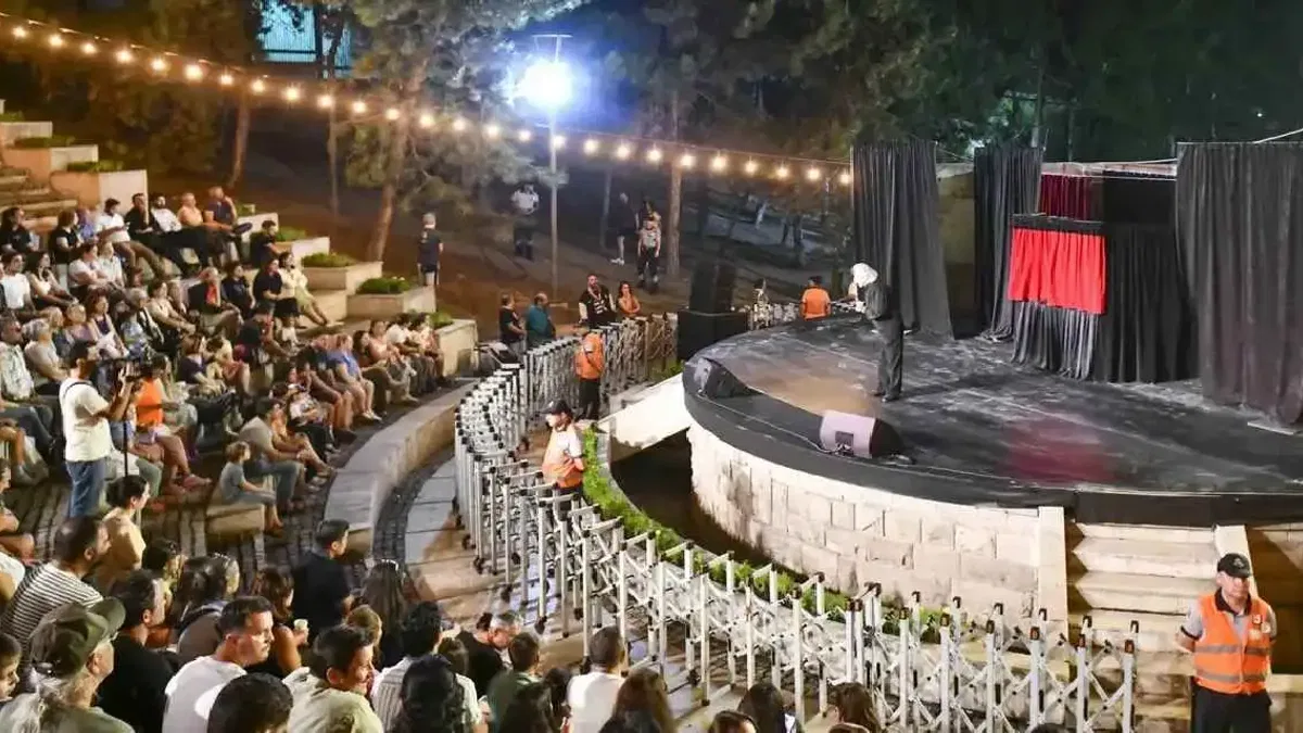 Ankara’da Seğmenler Parkı kültür ve sanatla doluyor