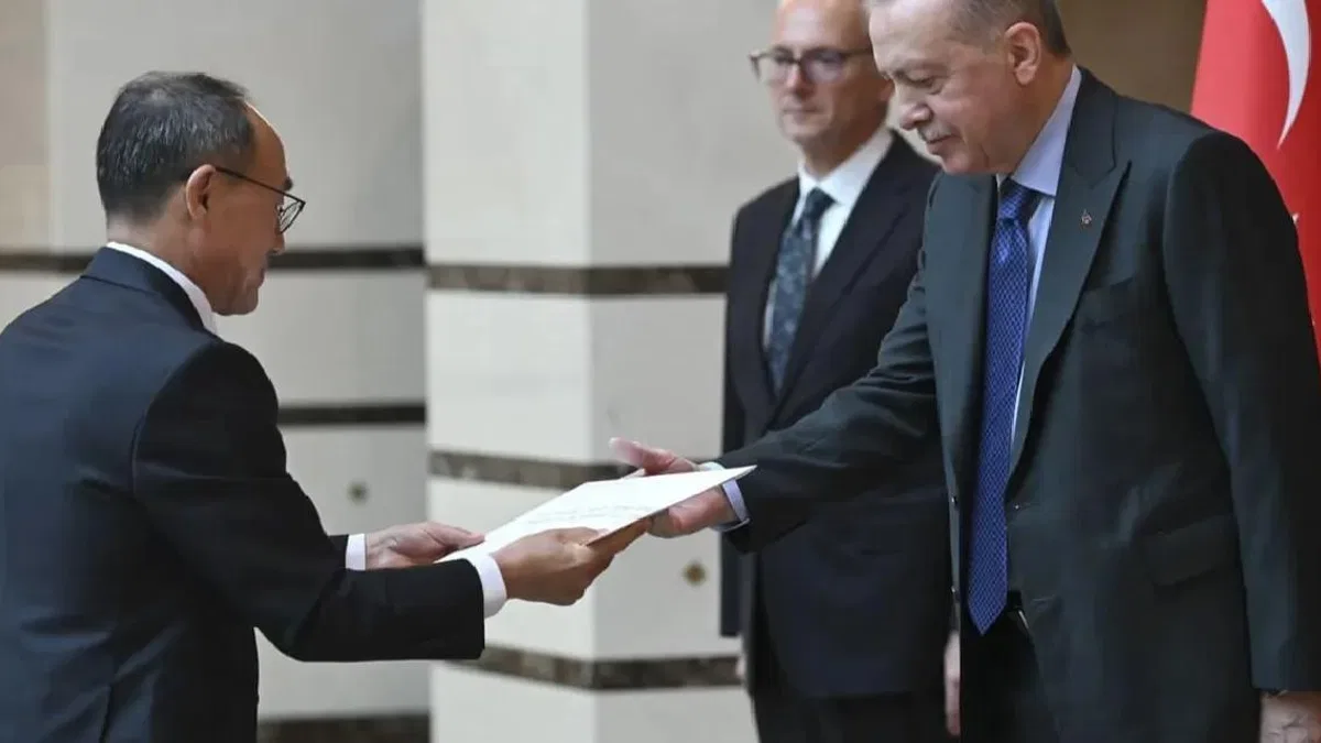 Cumhurbaşkanı Erdoğan, Büyükelçilerin güven mektuplarını kabul etti