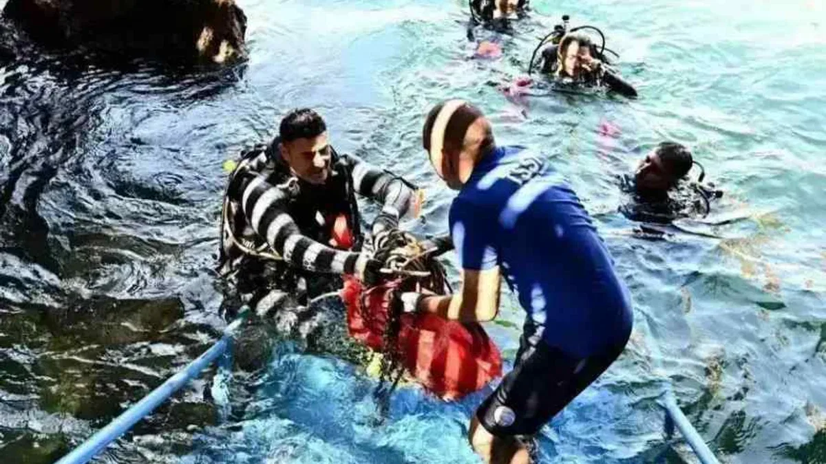Antalya'da denizden çıkan atıklar sanat eserine dönüşecek