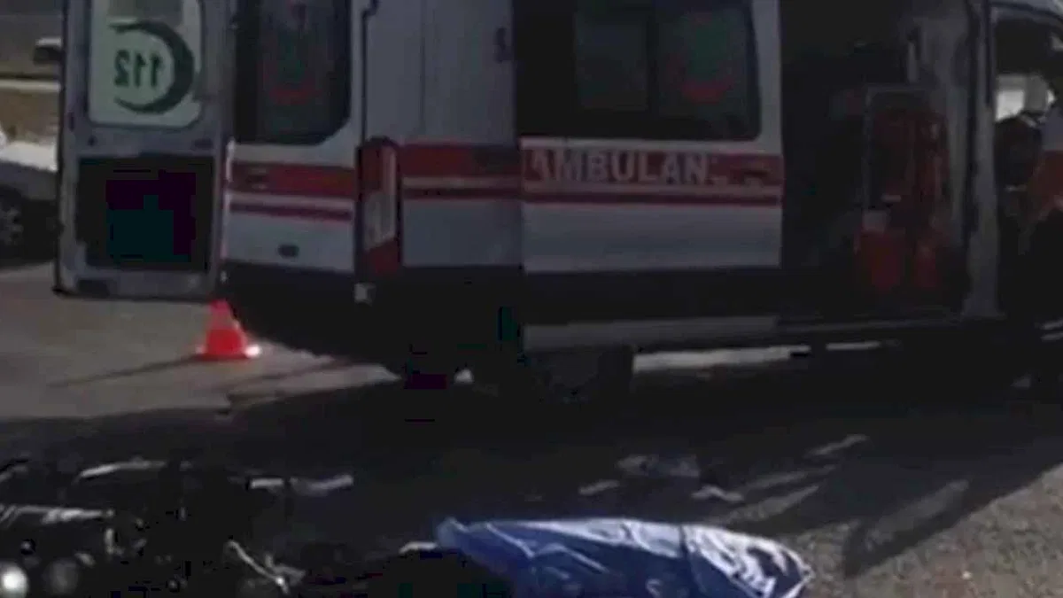 Düzce'de hafriyat kamyonu ile motosiklet çarpıştı: 1 ölü