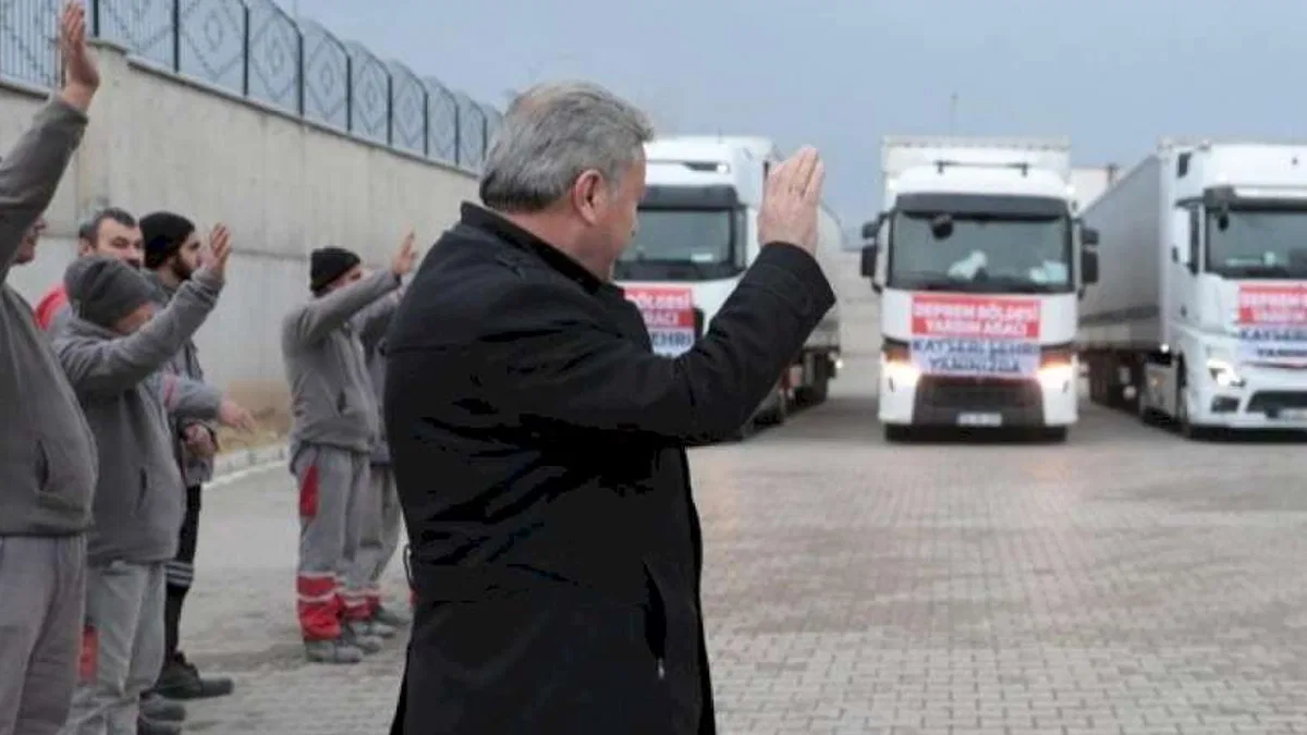 Kayseri Deprem Koordinasyonu Merkezi Malatya'ya uzandı