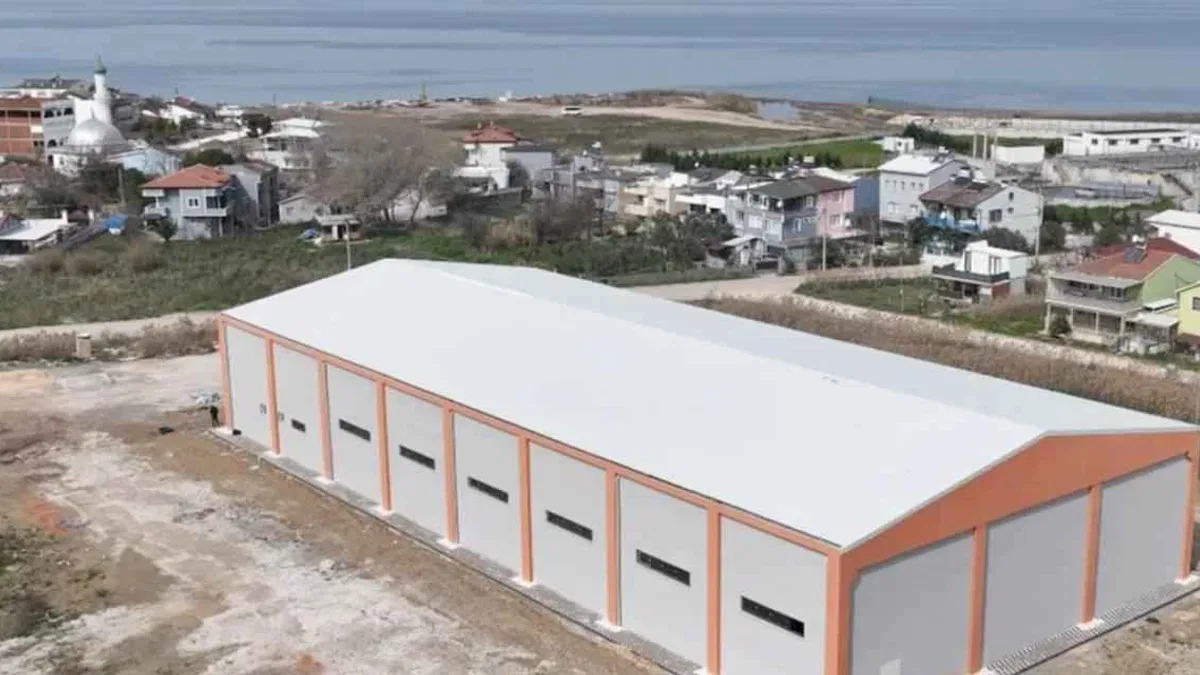 Bursa'da Gemlik Spor Salonu açılışa gün sayıyor