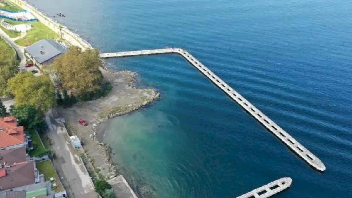 Değirmendere’ye 142 kayık kapasiteli çekek yeri