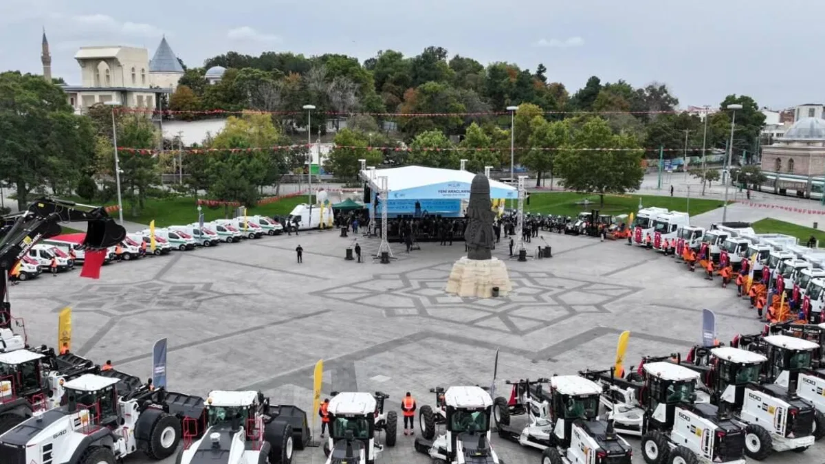 Konya Büyükşehir araç filosunu güçlendirdi