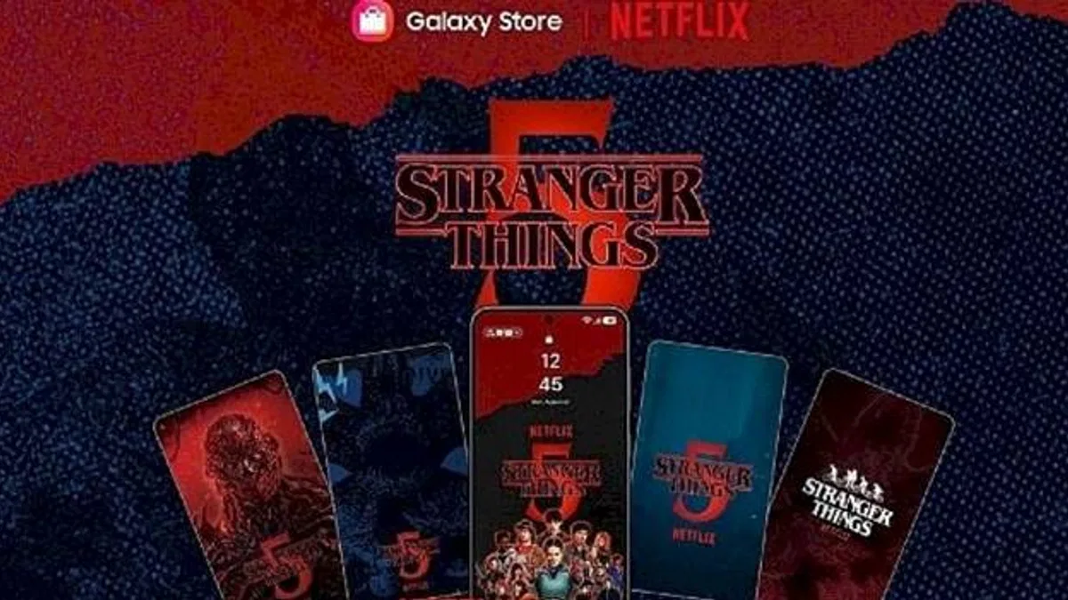 Upside Down geçidi sizi bekliyor: Samsung ve Netflix, Galaxy cihazlara özel "Stranger Things" teması sundu