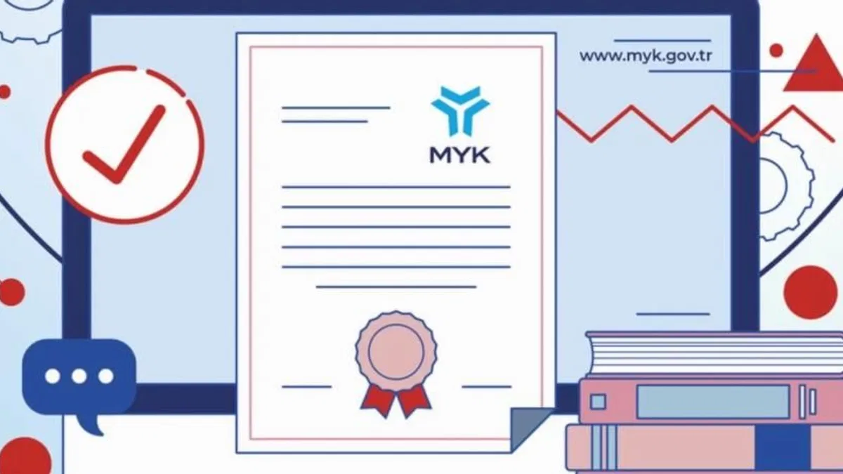 3,3 milyondan fazla mesleki yeterlilik belgesi düzenlendi