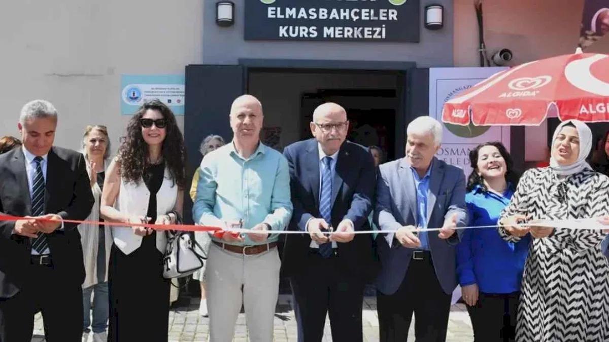 Geleceğin ustaları Bursa Osmangazi'de yetişiyor