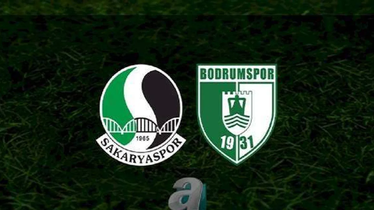 Sakaryaspor - Bodrumspor maçı ne zaman, saat kaçta ve hangi kanalda? | TFF 1. Lig