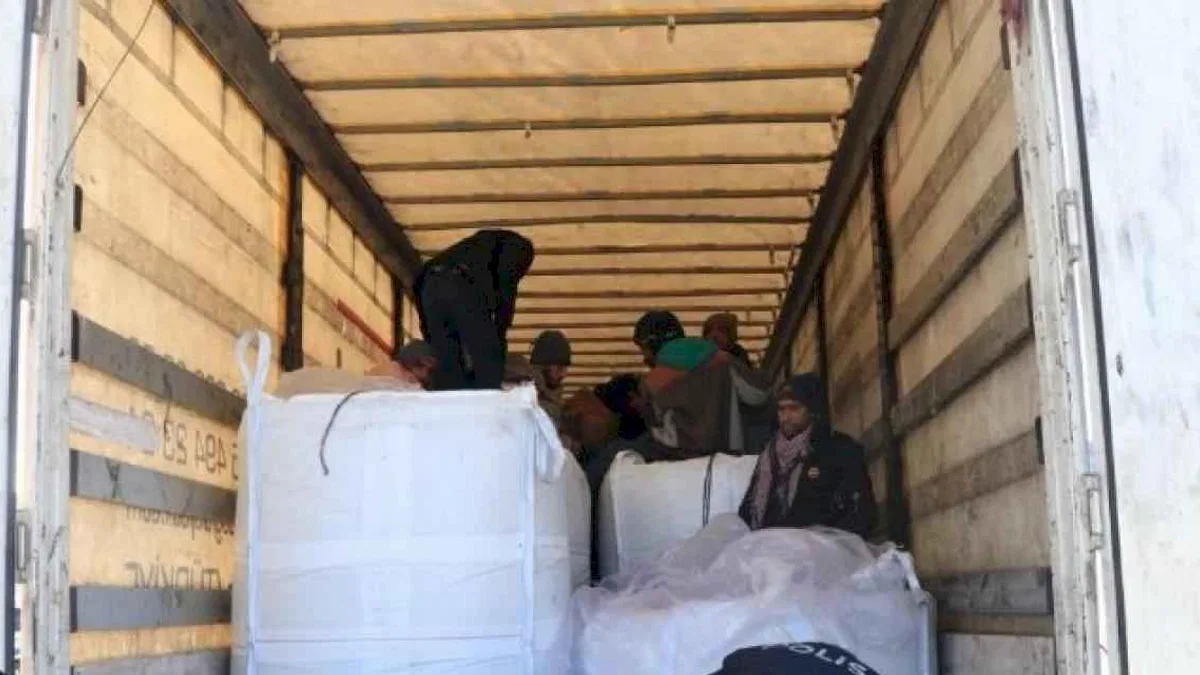 Düzce'de 39 kaçak göçmen yakalandı