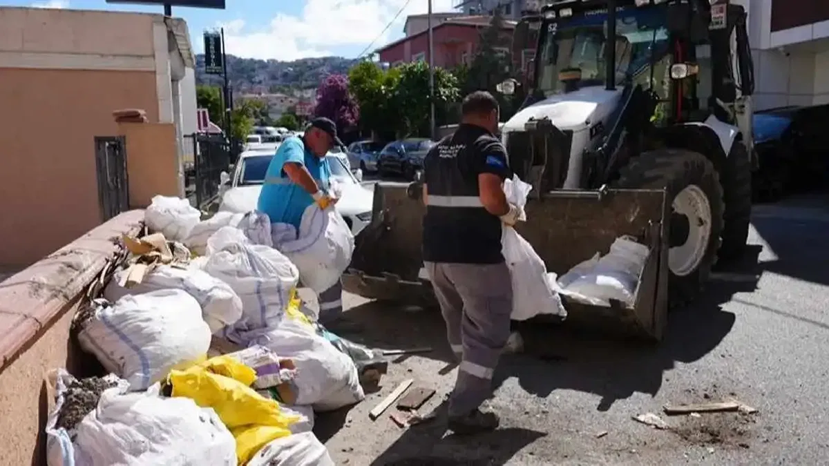 Zümrütevler’de kapsamlı temizlik mesaisi