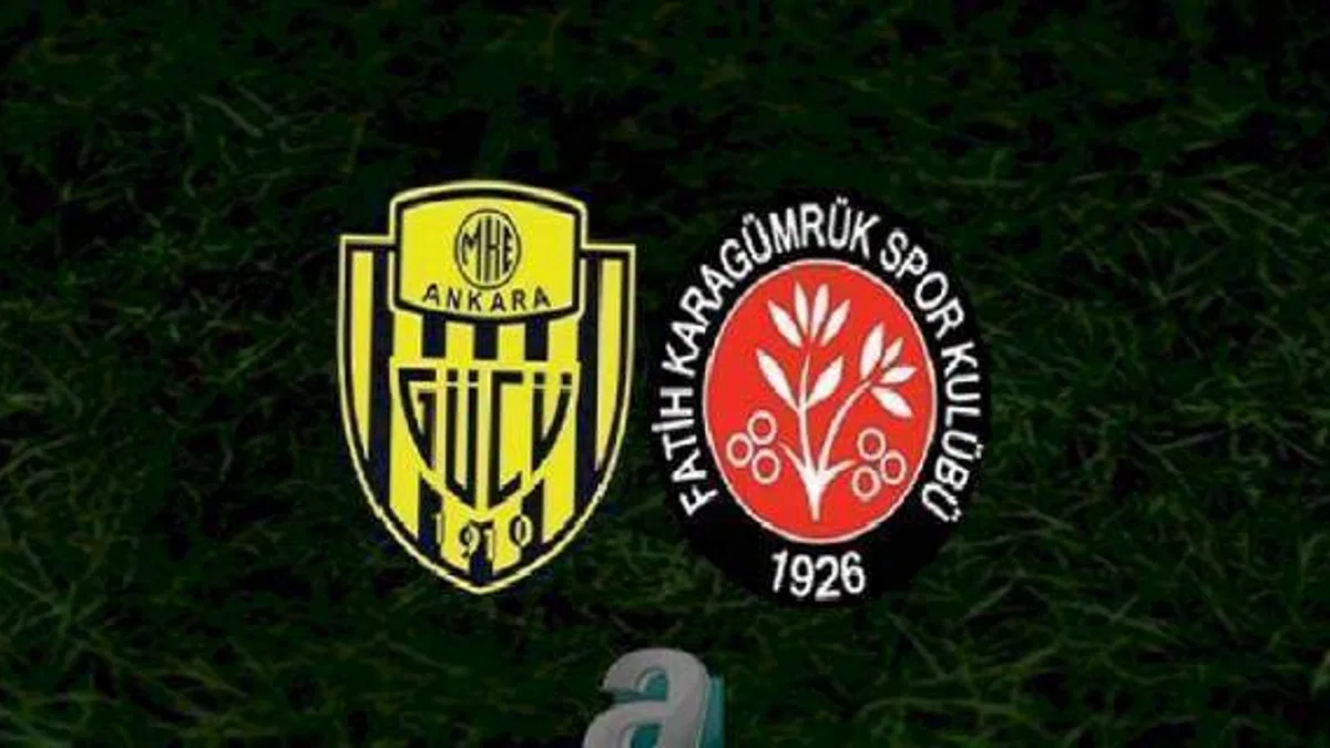 Ankaragücü - Fatih Karagümrük CANLI İZLE (Ankaragücü - Fatih Karagümrük canlı anlatım)